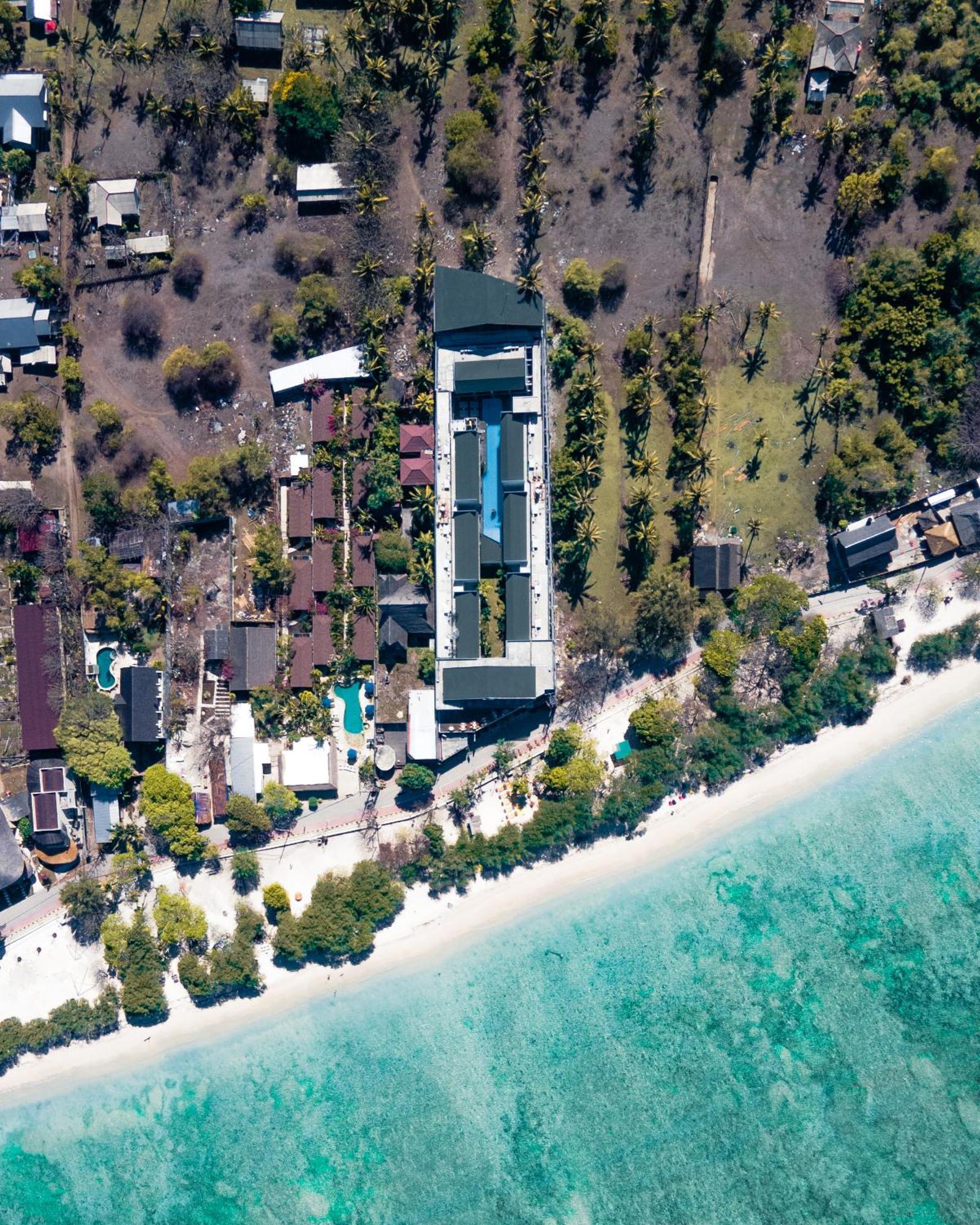 Hotel Royal Regantris Trawangan Gili Trawangan Esterno foto